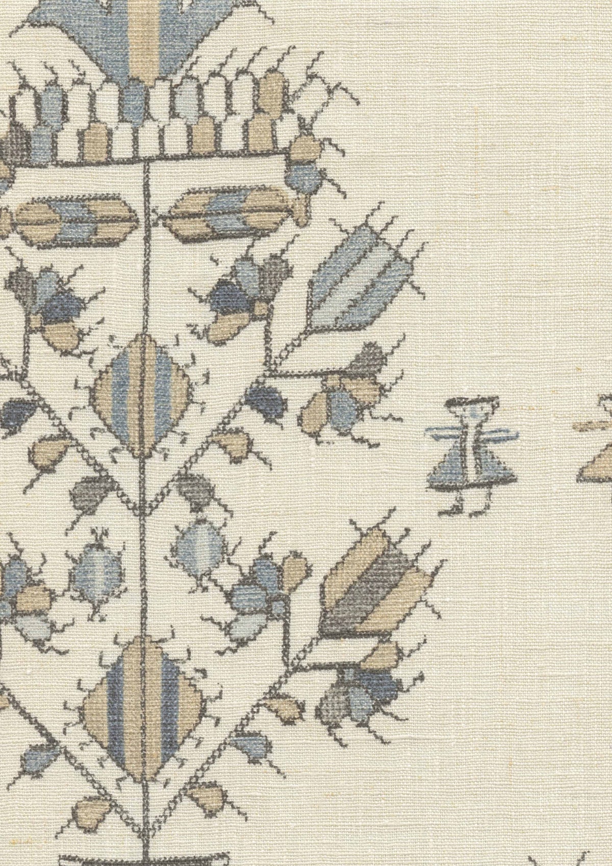 Athena Blue Sand — Lewis & Wood tyg