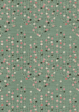 Blossom Peony Jade – hel bredd — Lewis & Wood tapet