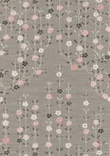 Blossom Powder Cloud – närbild — Lewis & Wood tapet