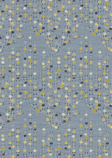 Blossom Saffron Sky – hel bredd — Lewis & Wood tapet