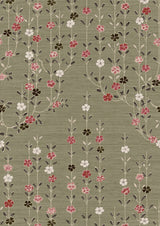 Blossom Tea Rose – närbild — Lewis & Wood tapet
