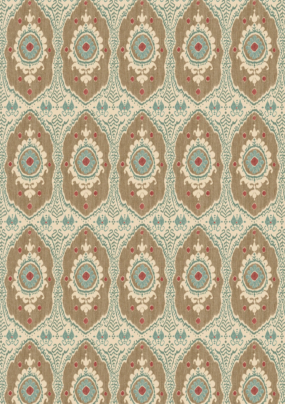 Bukhara Blue Cedar – hel bredd — Lewis & Wood tyg