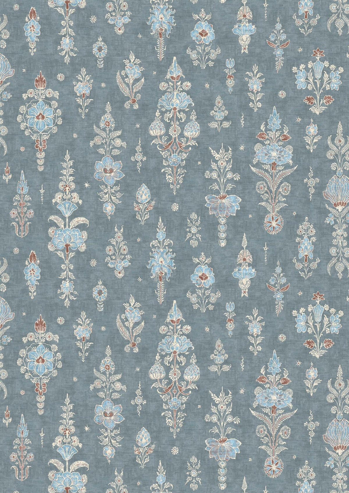 Citadel Blue Almond – hel bredd — Lewis & Wood tyg