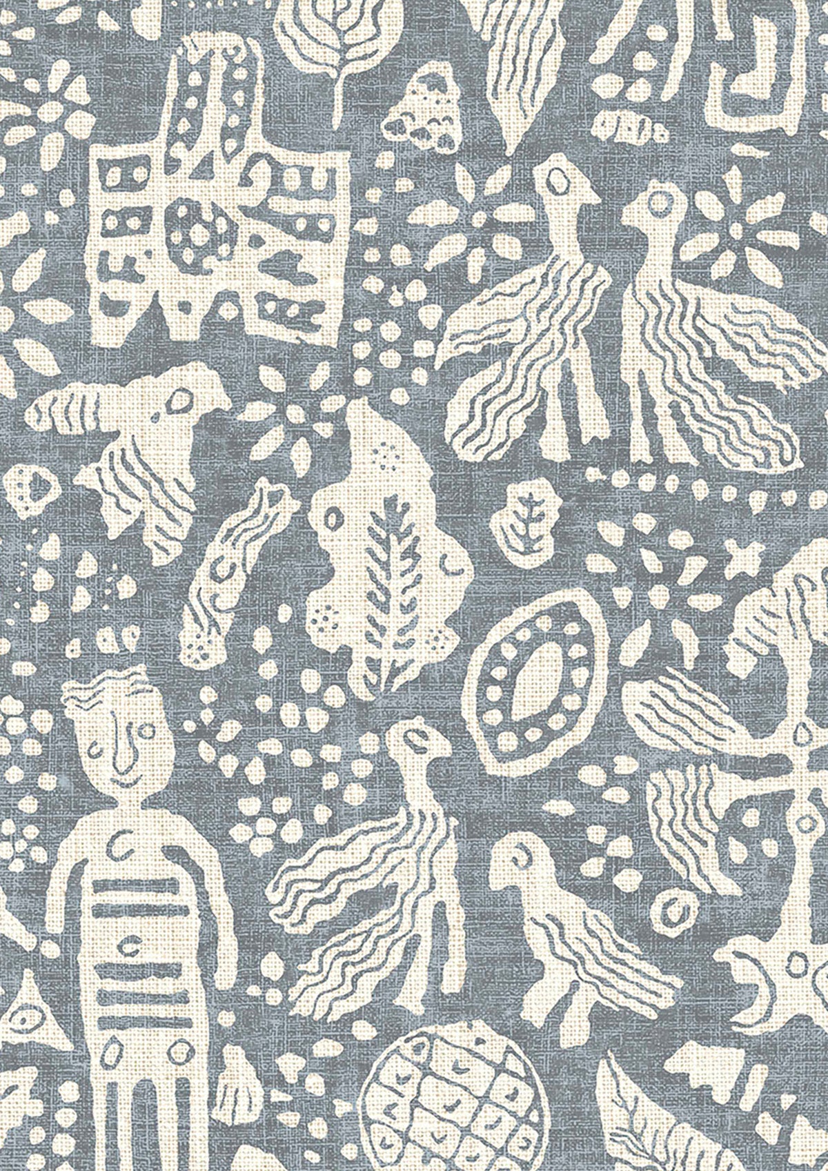 Minna Maze Smoke — Lewis & Wood tapet