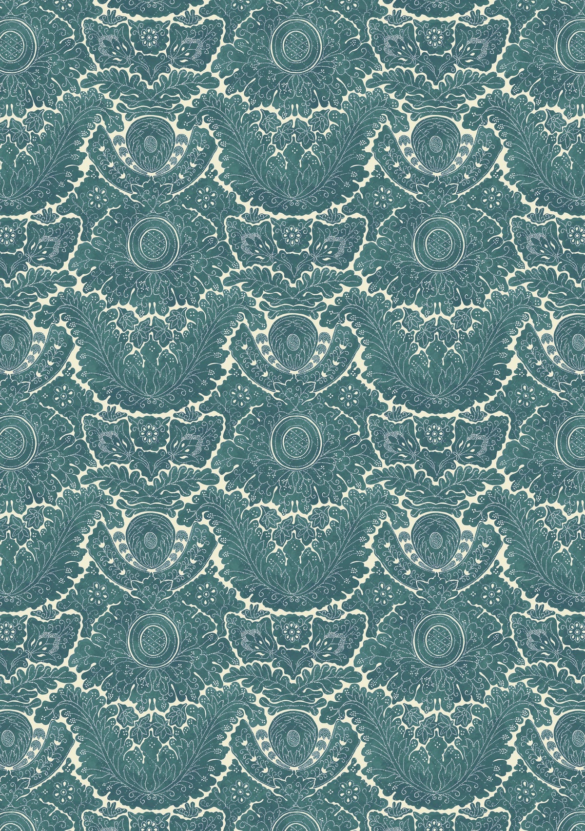 Nantes Indigo – hel bredd — Lewis & Wood tyg