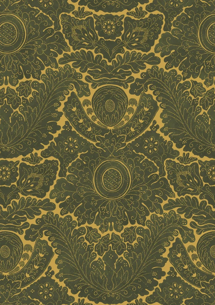 Nantes Overdye Black Inca – närbild — Lewis & Wood tyg