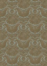 Nantes Overdye Brown Blue — Lewis & Wood tyg
