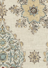 Pashmina Blue Almond — Lewis & Wood tyg