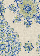 Pashmina Lapis Lime — Lewis & Wood tyg