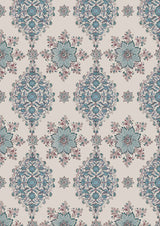 Pashmina Peacock – närbild — Lewis & Wood tyg