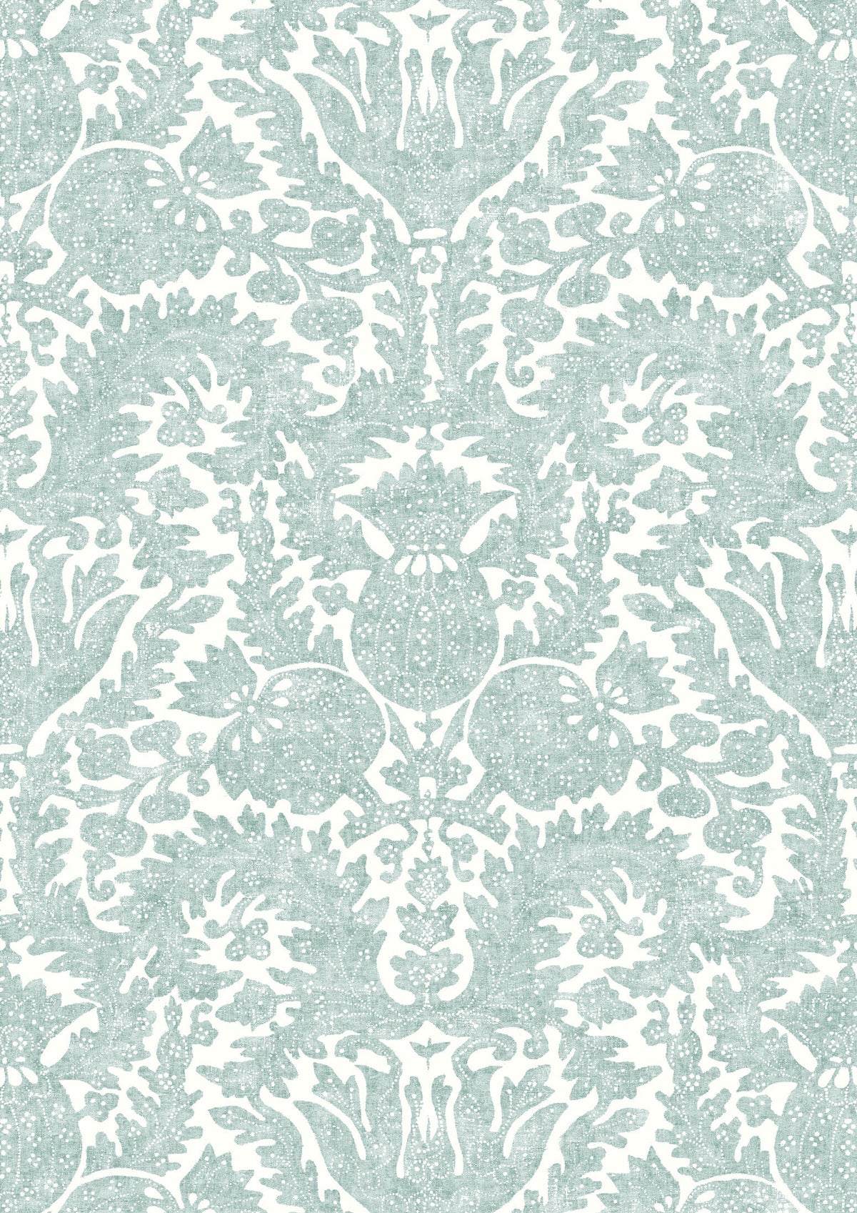Pomegranate Fresco Marina – hel bredd — Lewis & Wood tyg
