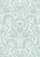 Pomegranate Fresco Marina – hel bredd — Lewis & Wood tyg