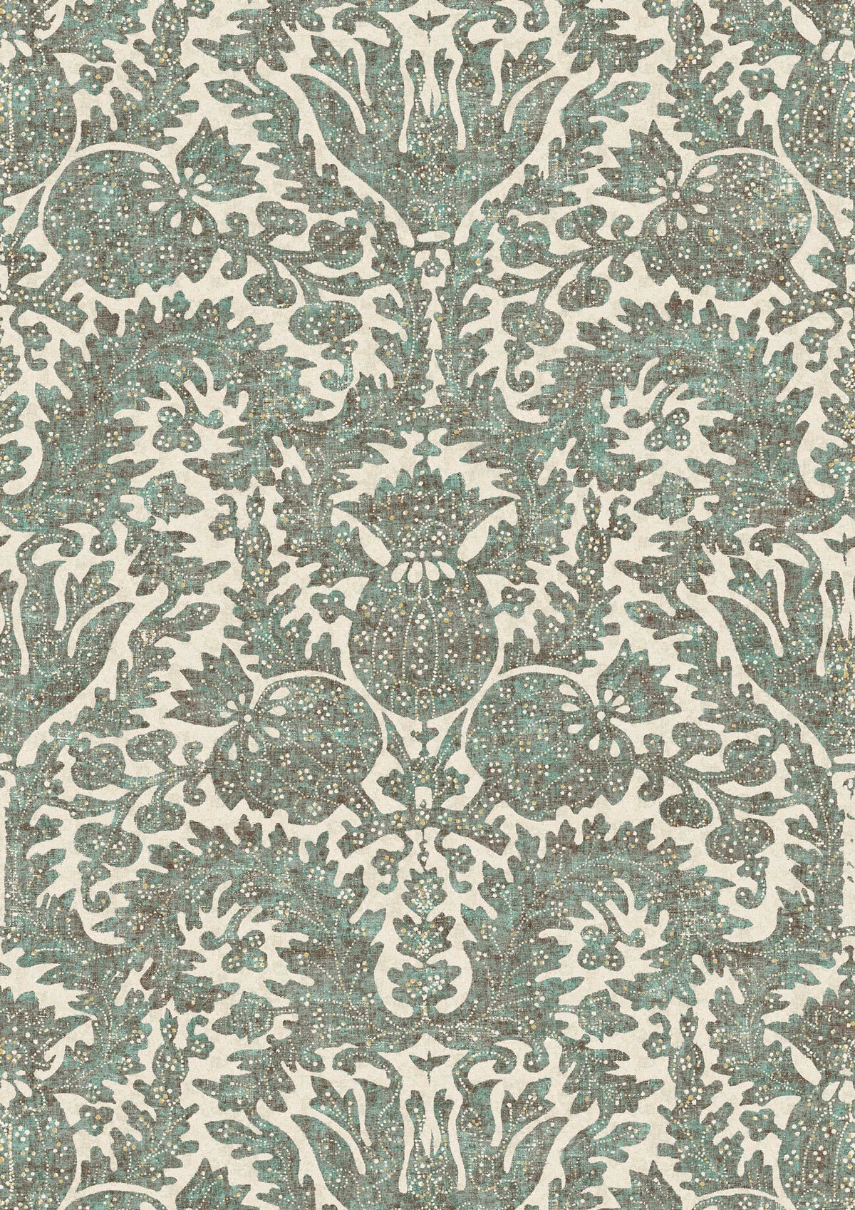 Pomegranate Verdigris – hel bredd — Lewis & Wood tapet