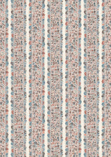 Ravi Ribbon Blue Almond – hel bredd — Lewis & Wood tyg