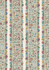 Ravi Ribbon Garland – närbild — Lewis & Wood tyg