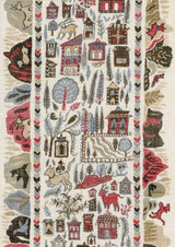 Ravi Ribbon Peat Pomegranate — Lewis & Wood tyg