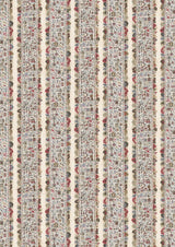 Ravi Ribbon Peat Pomegranate – hel bredd — Lewis & Wood tyg