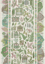 Ravi Ribbon Pistachio Rose — Lewis & Wood tyg