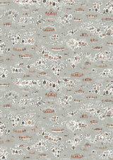 Regatta Satsuma Soot – hel bredd — Lewis & Wood tapet
