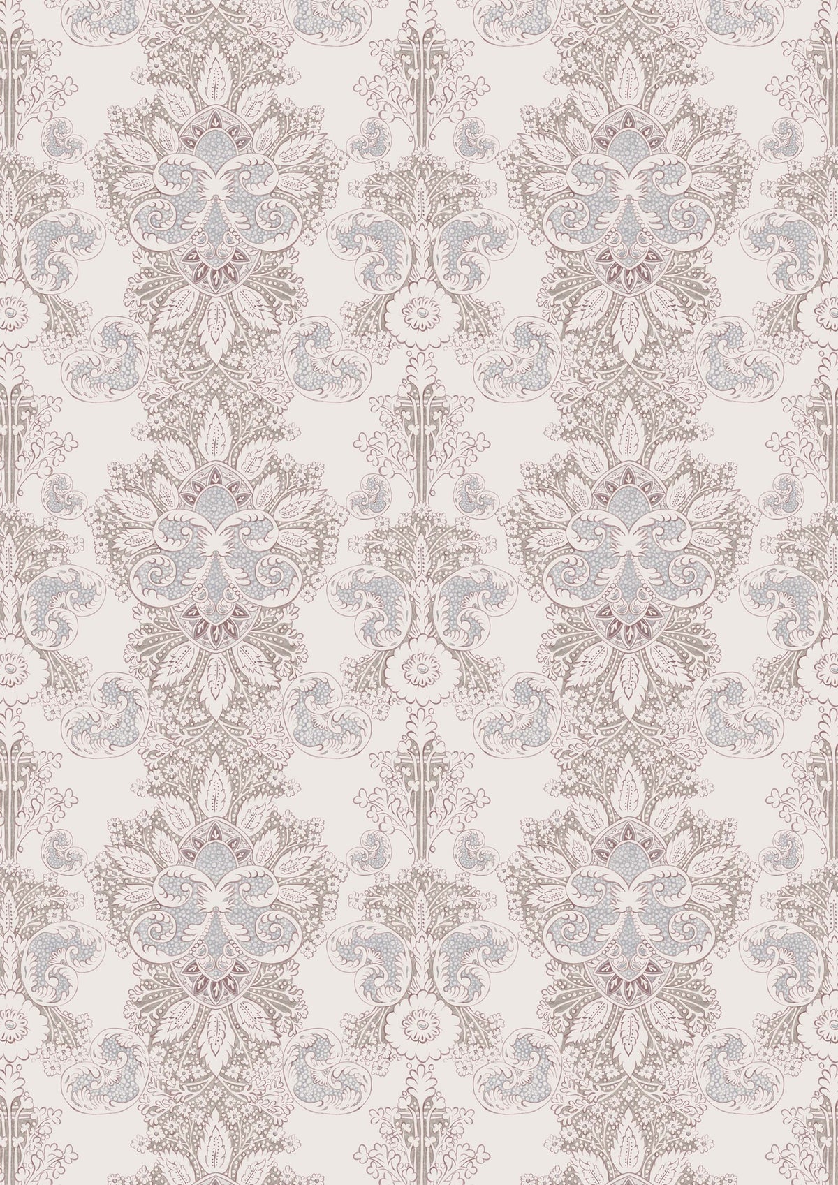 Rococo Linen Fritillary – hel bredd — Lewis & Wood tyg