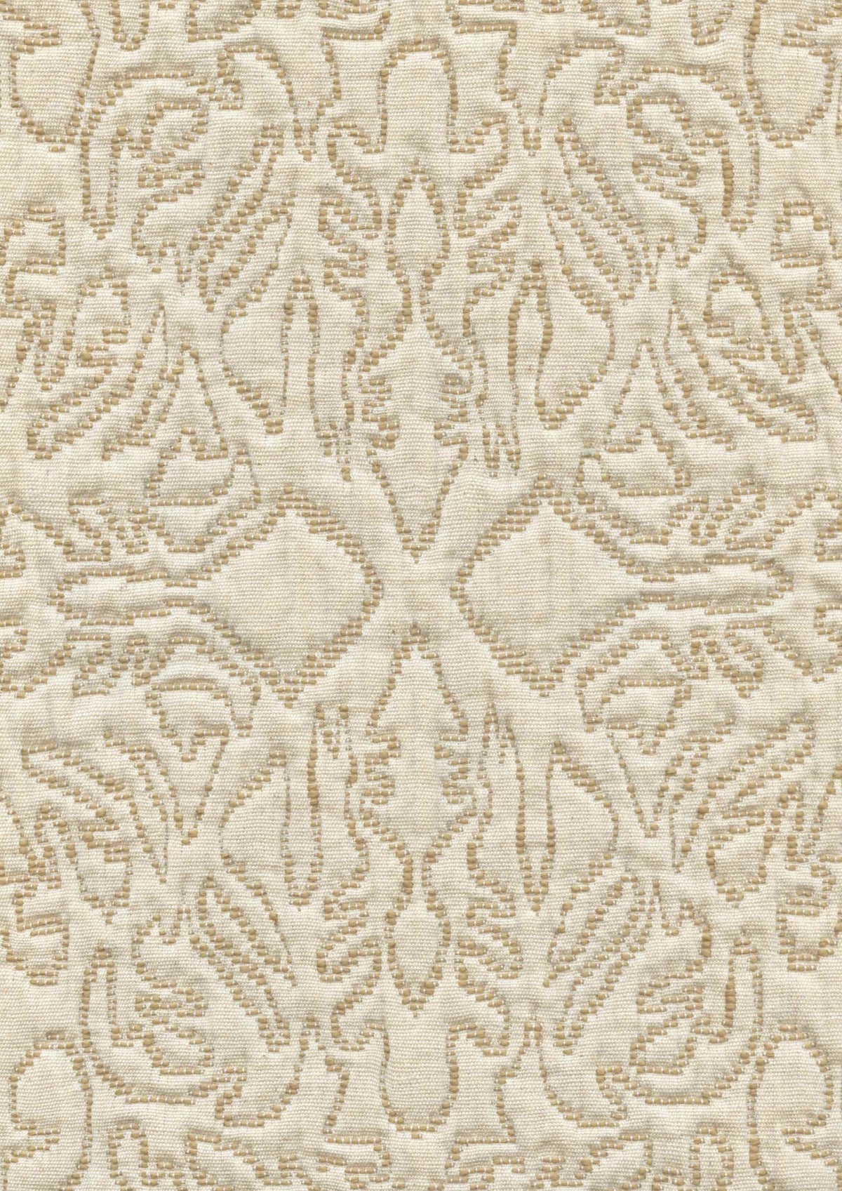 Stockholm Stitch Double Cream — Lewis & Wood tyg