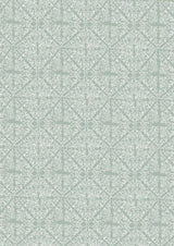 Stockholm Stitch Sea Holly – hel bredd — Lewis & Wood tyg