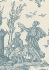 Toile Baptiste Celeste — Lewis & Wood tyg