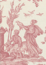 Toile Baptiste Cerise — Lewis & Wood tyg