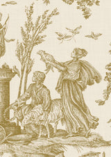 Toile Baptiste Dijon — Lewis & Wood tapet