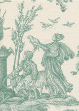 Toile Baptiste Jade — Lewis & Wood tyg