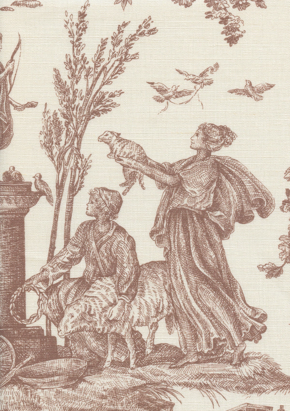 Toile Baptiste Marron — Lewis & Wood tyg