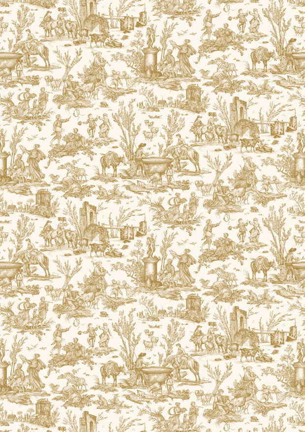 Toile Baptiste Dijon – hel bredd — Lewis & Wood tyg
