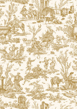 Toile Baptiste Dijon – närbild — Lewis & Wood tyg