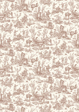 Toile Baptiste Marron – hel bredd — Lewis & Wood tyg