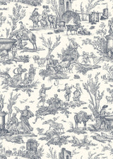 Toile Baptiste Moule – närbild — Lewis & Wood tyg