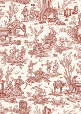 Toile Baptiste Rhone – närbild — Lewis & Wood tyg