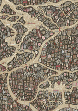 Utopia Twilight – närbild — Lewis & Wood tyg