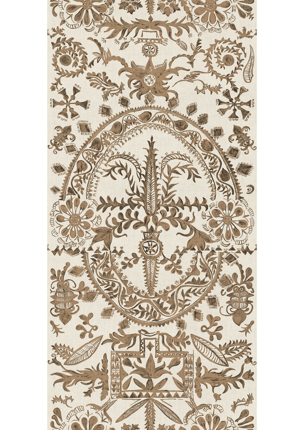 Womad LG 100 Henna – hel panel — Lewis & Wood tyg