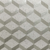 Printed Cork 3D Square Tapet 23