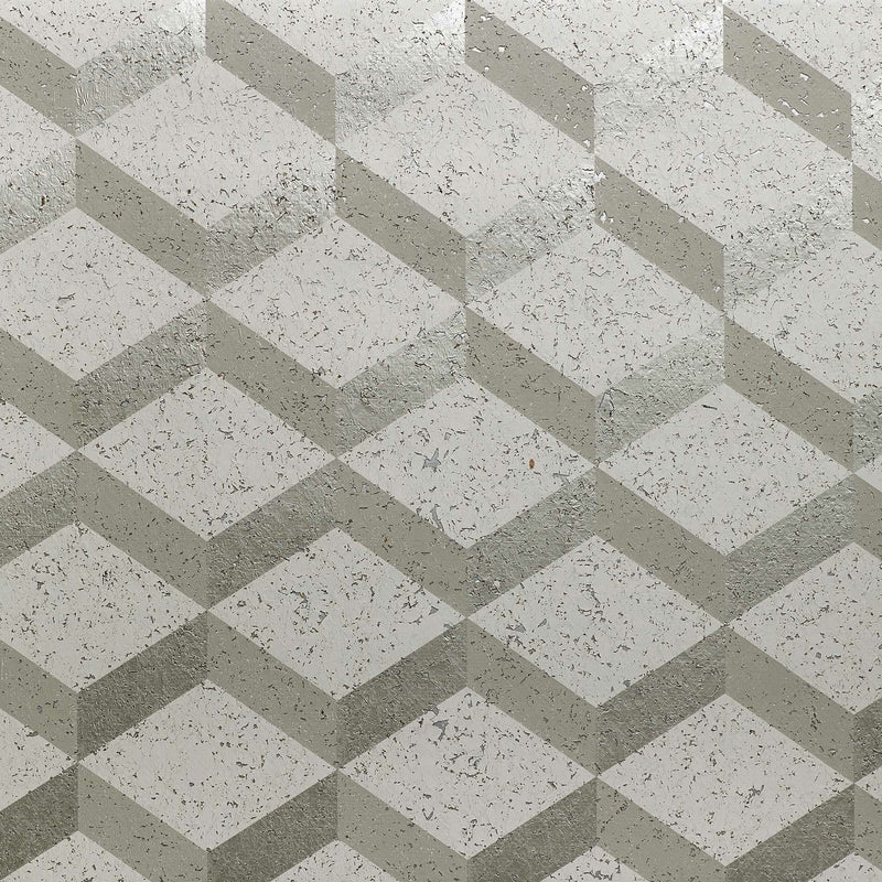 Printed Cork 3D Square Tapet — Nobilis