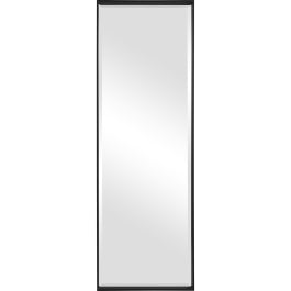 Kahn Oversized Black Rectangular Mirror — Uttermost