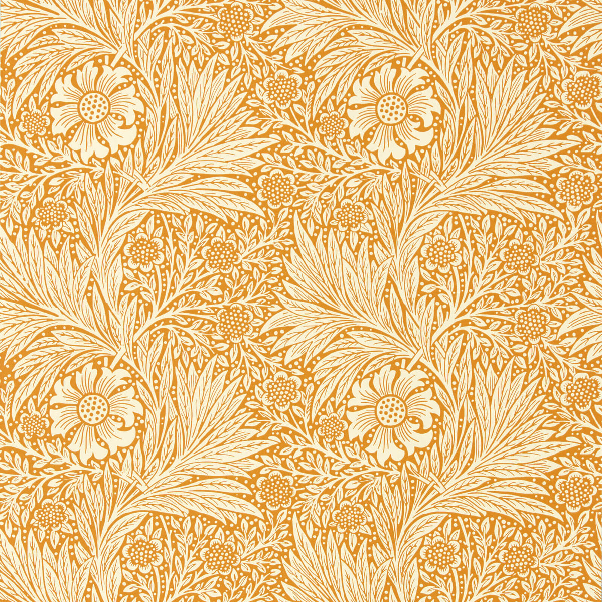 Marigold Tapet Orange tapet fran Morris & Co
