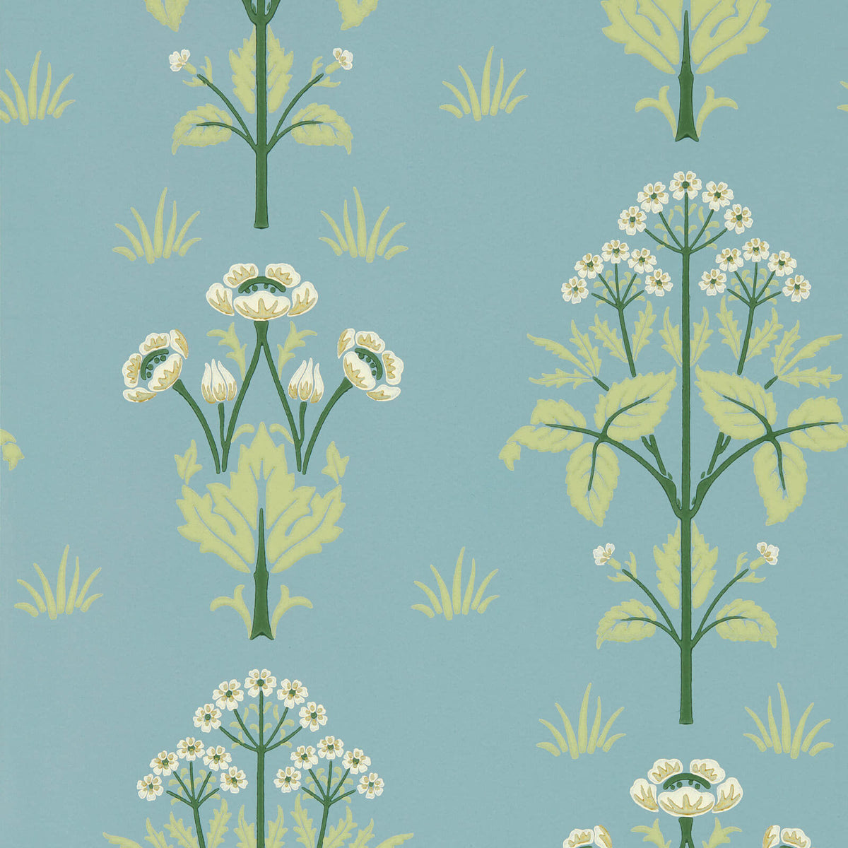 Meadow Sweet Tapet Mineral Blue tapet fran Morris & Co