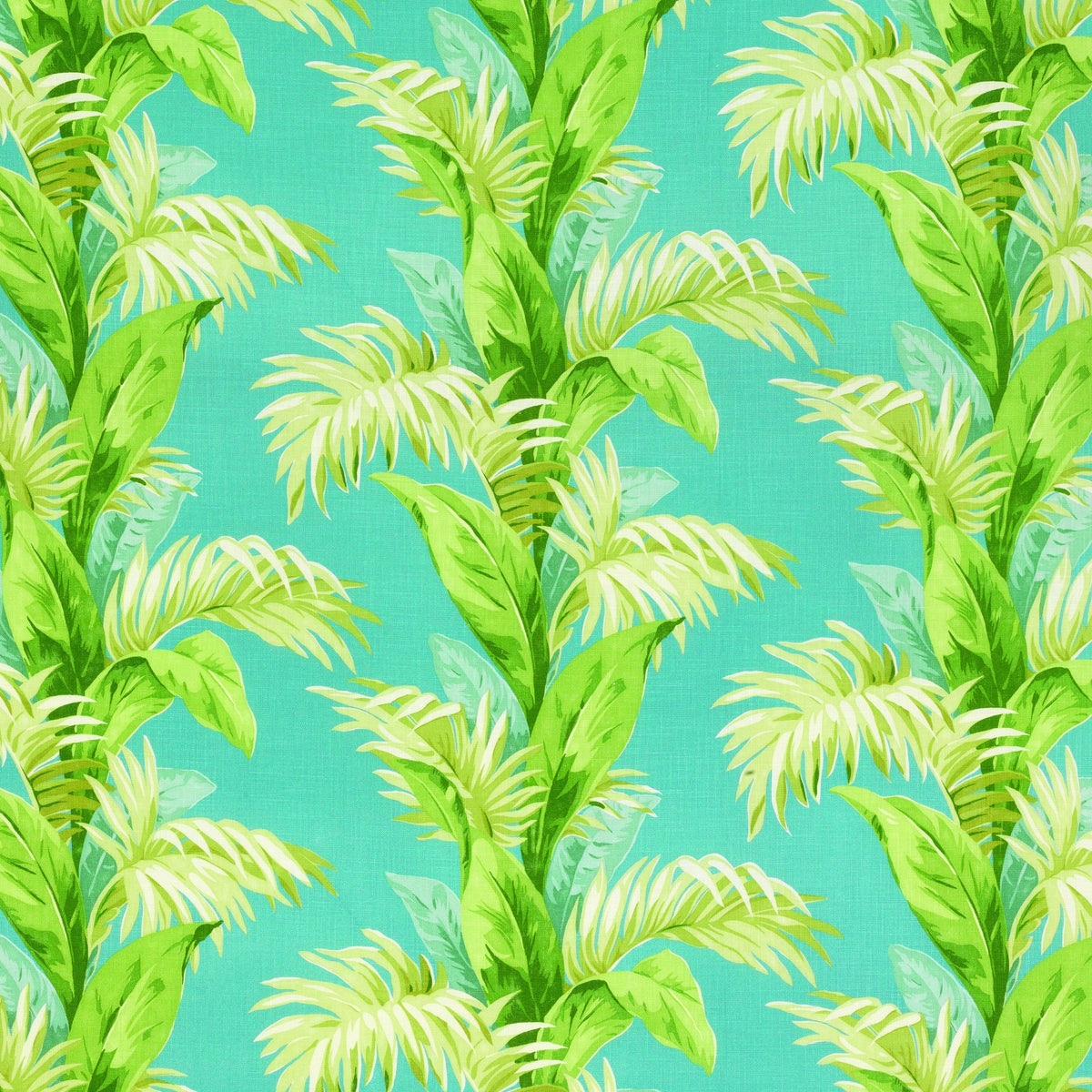 Palmetto Teal/Green — Nina Campbell tyg