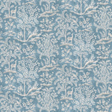 Nina Campbell Tyg Foret Blue