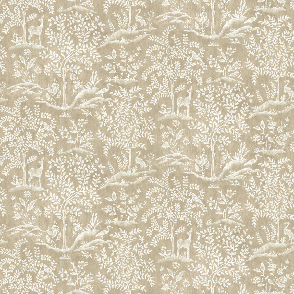 Nina Campbell Tyg Foret Linen