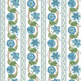 Nina Campbell Tyg Clermont Blue Green