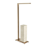 Illume Drink Stand - Travertine/Brass - undefined