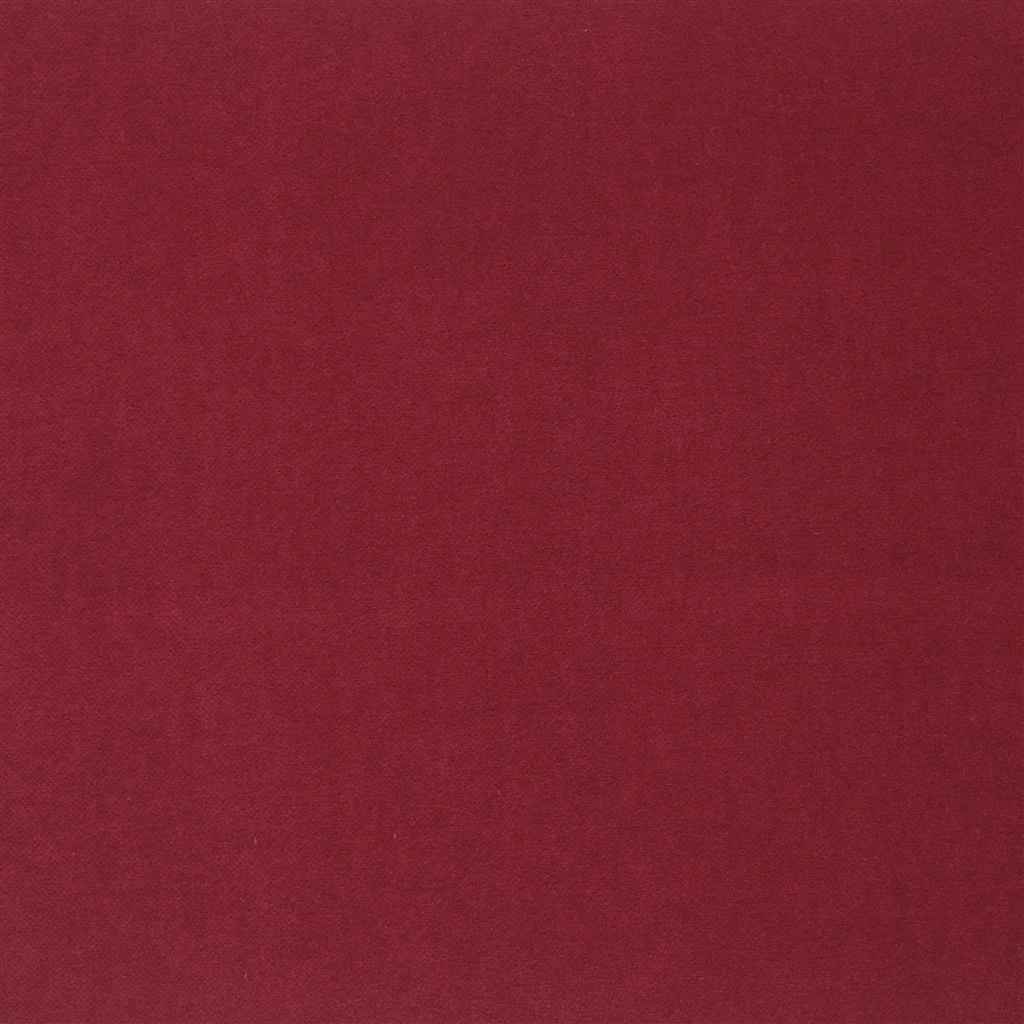 Royal Velvet Scarlet — Designers Guild tyg