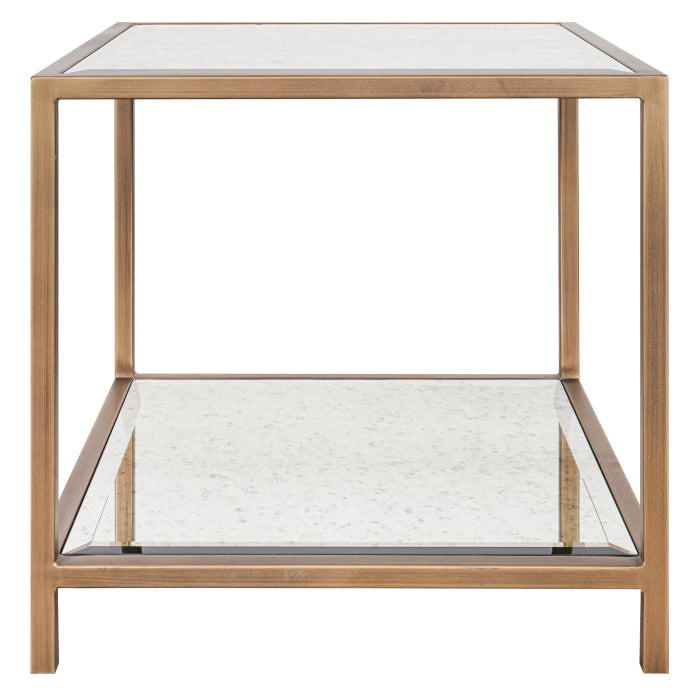 Upton sidobord i antik mässing — Keiichi